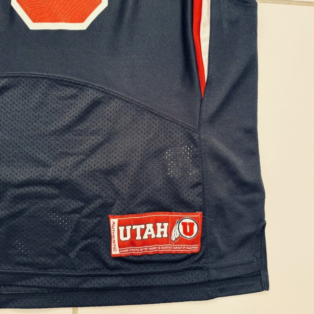 Utah Utes Authentic Heat Gear Under Armour  Blackout Jersey #15 Sz M - Picture 4 of 10